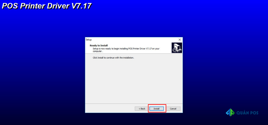Download Xprinter driver setup v7.77 cho máy in hóa đơn Xprinter - Quản POS